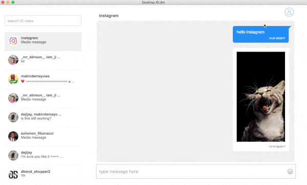 Instagram messenger download for mac windows 7